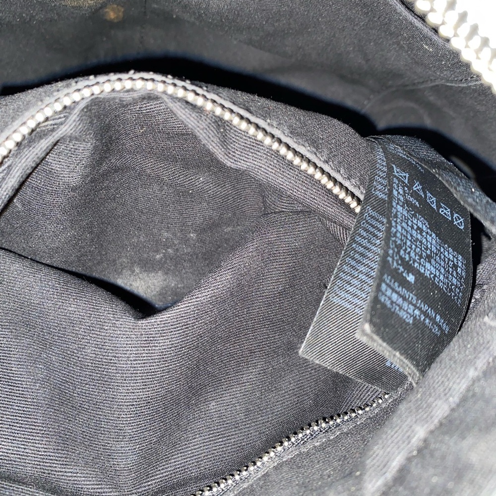 Allsaints Green Leather Medium Convertible Backpack - Picture 10 of 14